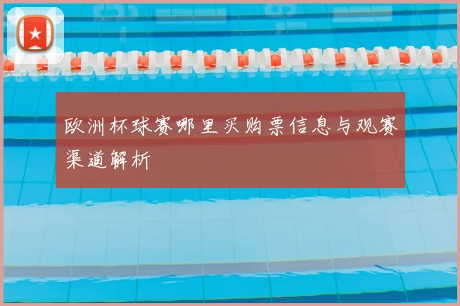 欧洲杯球赛哪里买购票信息与观赛渠道解析